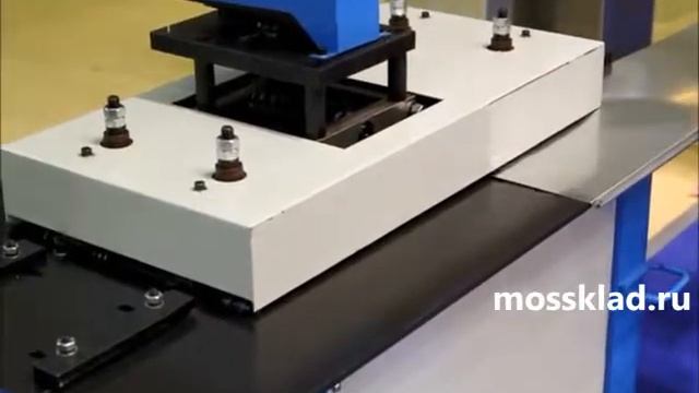 Фальцепрокатный станок LC-12R на выставке "Мир климата-2018" смотреть онлайн