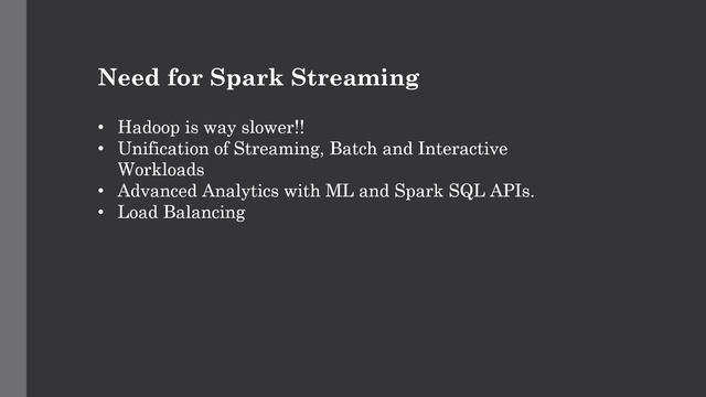 Apache Spark Streaming | Real-time data processing for Hadoop | Big Data Tutorial смотреть онлайн
