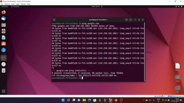 How to use Ping command in Linux