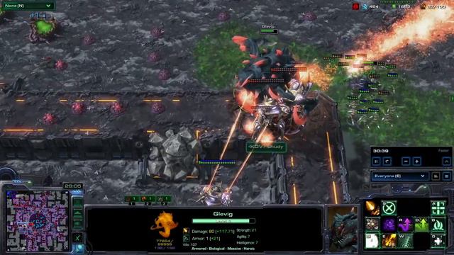 Technician is Now in His Strongest Form! (after buffs) Kerrigan Survival Starcraft 2 custom games смотреть онлайн