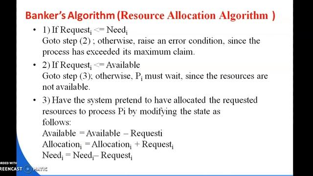 4TH | COMP | Operating System | Ch 5 Dead Lock Part C смотреть онлайн