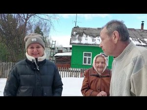 НЕТ ПОКОЯ МАРИИ ЕГОРОВНЕ С СЫНОМ. ПРИВЕЗЛИ ДРОВА.