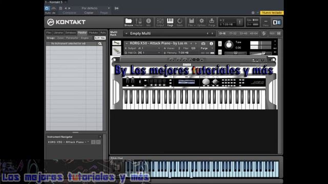 Korg X50 - Attack Piano🎼🎹SAMPLES KONTAKT 5, Kontakt 6 & KONTAKT 7 - Los Mejores Pianos😱By LMTYM🔥💯 смотреть онлайн