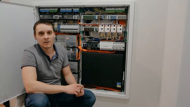 Обзор щита умный дом Маркировка проводов и сборка щита для системы умный дом смотреть онлайн