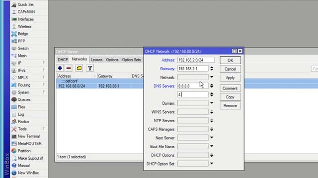 Mikrotik configuration standard reseau 192.168.2.1 смотреть онлайн