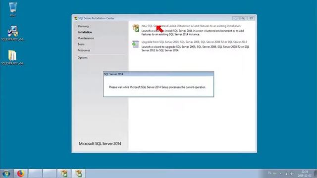 SQL Odc 01 Instalacja SQL Server 2014 Express смотреть онлайн