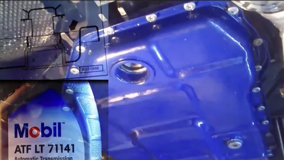 Замена и долив масла в АКПП ZF 5HP19 смотреть онлайн