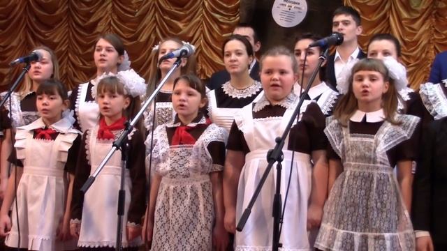 Выступление школьного хора 2018 г село Нагорье смотреть онлайн