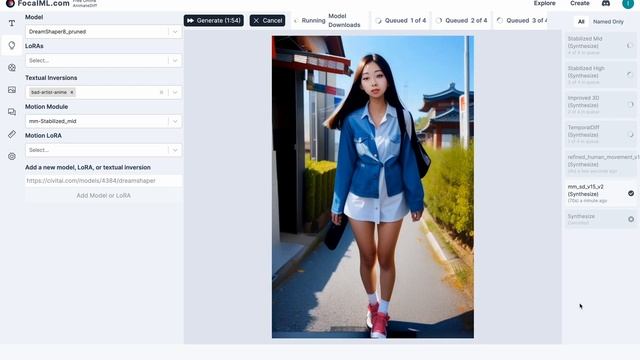 AnimateDiff Motion Module Shootout (all Motion Modules Compared)