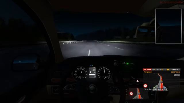 ETS 2 SKODA İLE HIZ DENEMESİ !! SONU FECİİ смотреть онлайн