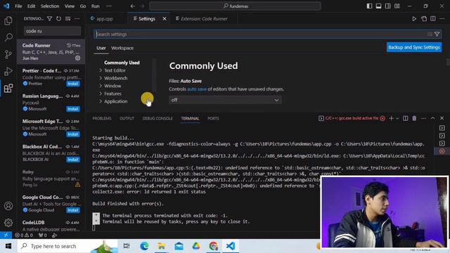 حل مشكله c/c++:gcc.exe build active file смотреть онлайн