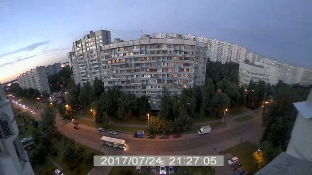 Сумерки и переключение в ч/б Wi-Fi IP-камеры Digoo DG-UFC / twilight and black and white смотреть онлайн
