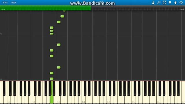 Dr Mario - Chill Piano Tutorial Synthesia смотреть онлайн
