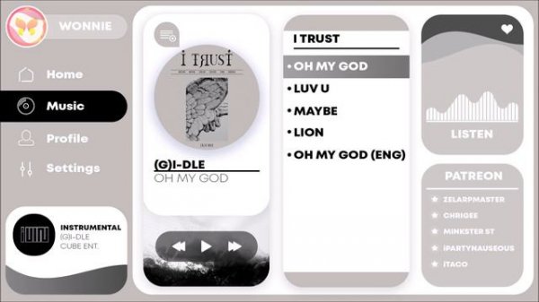 (G)I-DLE - Oh My God | Instrumental