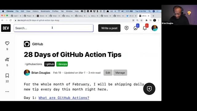 "Getting Traction with GitHub Actions" (extended session) - Brian Douglas - GitHub - Open Source 10 смотреть онлайн