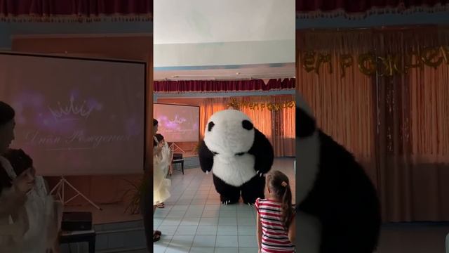 Поздравление с днем рождения от панды 🐼🥳🎉🎊❤️ смотреть онлайн