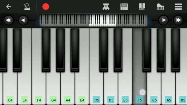 The Terminator Theme | Easy Piano Tutorial | Perfect Piano | Terminator BGM