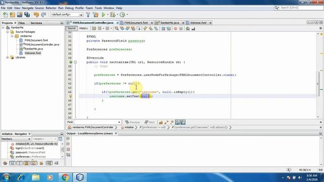 Java Fxml Login With Remember Me (Without using Database) смотреть онлайн