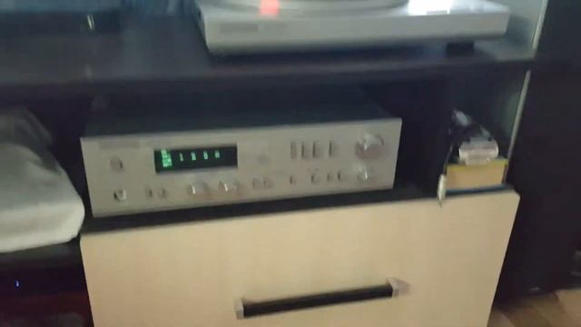 электроника 017с+усилитель электроника 50у-017с и акустика Polk Audio смотреть онлайн