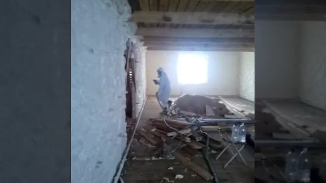 Утепление ППУ, пенополиуретаном в мороз -26. Абакан смотреть онлайн