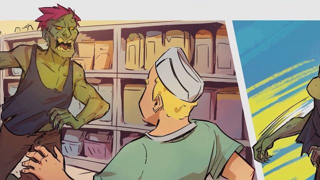 Зомби в магазине - Как мы рисовали комикс "Счастливого Конца Света" (Кадр за кадром №4) смотреть онлайн