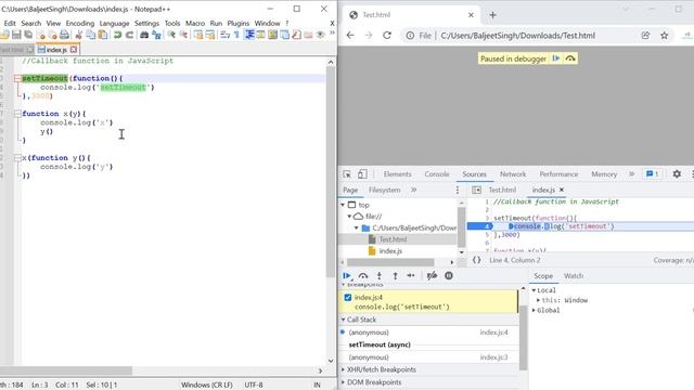Callback function in JavaScript in Hindi | Advanced JavaScript in Hindi #14 смотреть онлайн