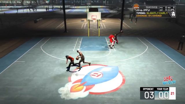 I played against a MODDED CONTROLLER in NBA 2K21 and it got intense! смотреть онлайн