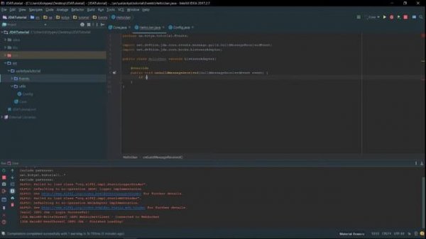 Делаем нашего бота на Java Discord api