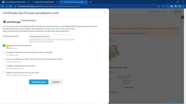 ?? Cómo INSTALAR CERTIFICADO SSL Panel Plesk ProfesionalHosting смотреть онлайн
