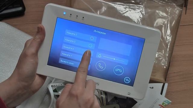 Меню и функционал домофона Tantos Rocky смотреть онлайн