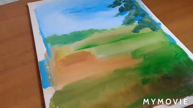 Мастер-класс/,,Весенний пейзаж"(#живопись акриловыми красками) смотреть онлайн