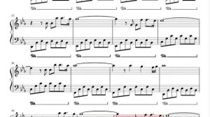 ABBA The winner takes it all Piano Sheet Tutorial | АББА Победитель забирает все ноты пианино