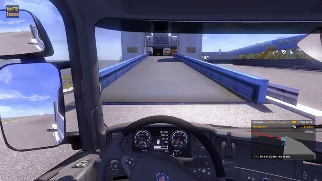 Euro Truck Simulator 2 Europe Rebuilding map Review смотреть онлайн