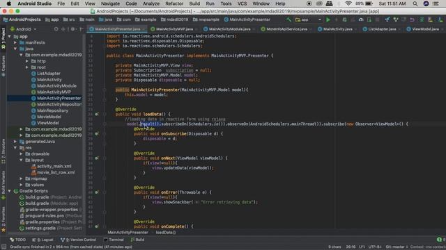 A simple Android app using Dagger, RxJava, Retrofit, and MVP Architecture: Part 1 смотреть онлайн