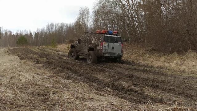 Поездка 2018-04-21: Hummer H3 - Дорога на дачу 3 смотреть онлайн