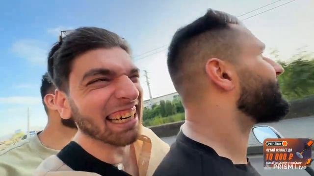 ПОЙМАЛИ 2 ЗВЕЗДЫ НА СКУТЕРЕ #steel #ravshan #renatko #staya #Нарeзки Steel #скутер