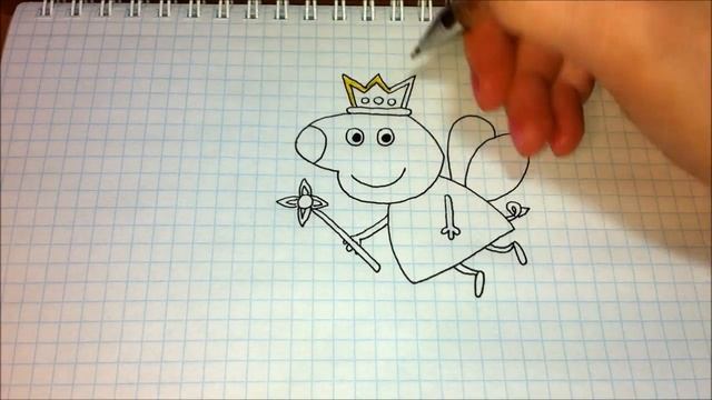 Простые рисунки #432 Моя Свинка Пеппа / Рисуем вместе смотреть онлайн