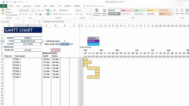 Project Manager Excel Template v2 - Tour смотреть онлайн