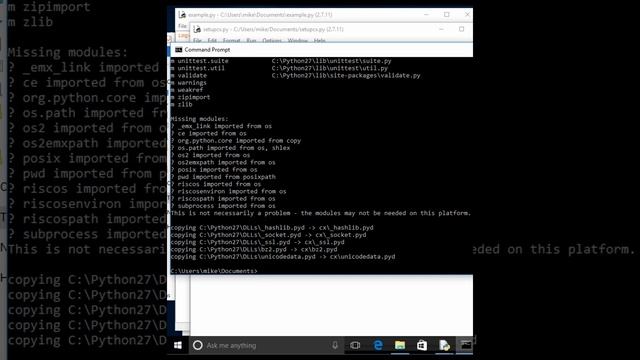 Python 101: Episode #42 - Creating Executables with cx_Freeze смотреть онлайн
