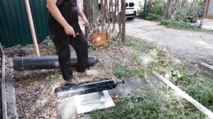 перекачка углекислоты из большого баллона в маленький