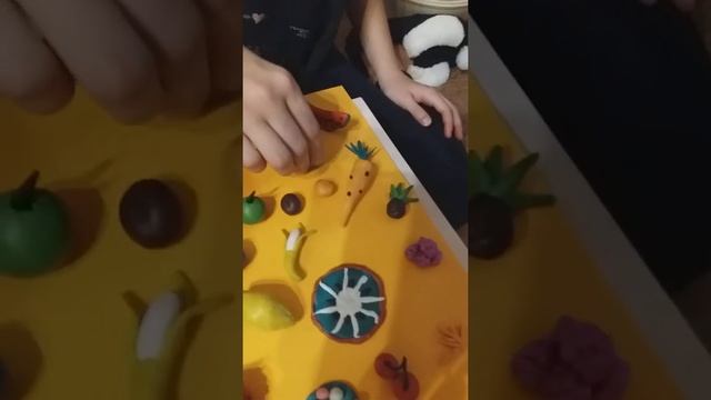 Фрукты из пластилина смотреть онлайн