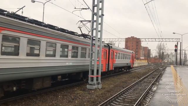 Отправление в депо Электропоезда ЭР2т - 7234 смотреть онлайн