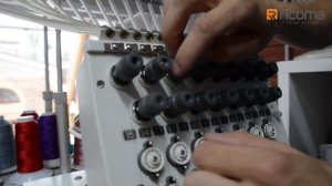 Регулировка верхней и нижней нити на вышивальной машине