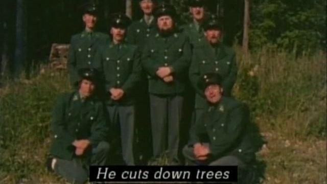 Lumberjack Song in GERMAN! смотреть онлайн