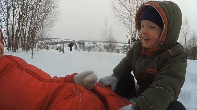 За водой всей семьёй || Идеальные дороги || Снегокат