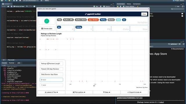 Tableau-like Drag & Drop Visualization in R using esquisse смотреть онлайн
