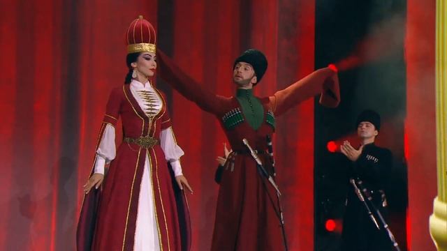 KAVKAZ MUSIC FEST | Kabardinka Show | Circassian princely dance "Kafa" смотреть онлайн