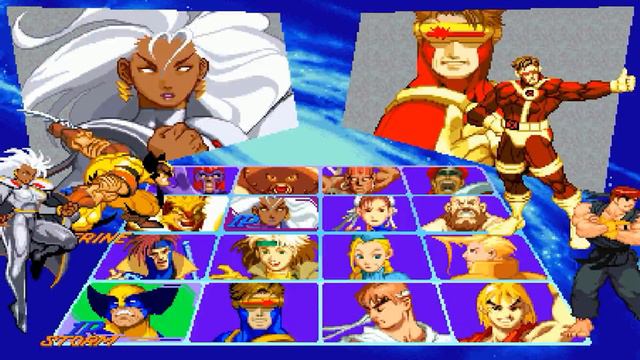 X-Men Vs. Street Fighter - -DAVI- vs gohan13 смотреть онлайн