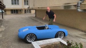 Самодельный детский электромобиль Porsche. Часть вторая.