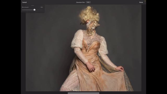 Smoothing backgrounds in photoshop on the iPad pro смотреть онлайн